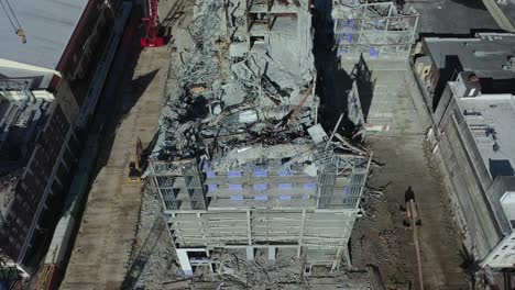 hard rock hotel being demolished after a year that it collapsed