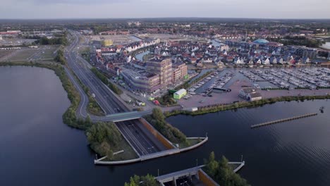 aquaduct in the netherlands, harderwijk