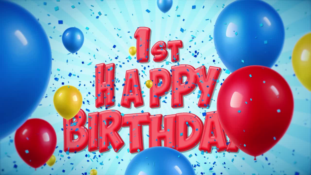 Happy 1st Birthday Celebration