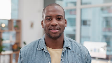 Business,-portrait-and-happy-black-man-in-office