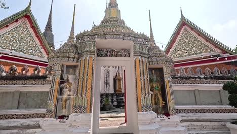 a serene walk through wat pho's architecture