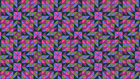 vibrant abstract geometric triangle pattern