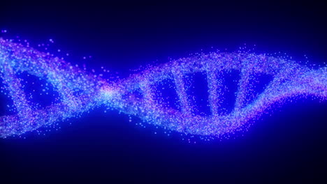 abstract dna double helix