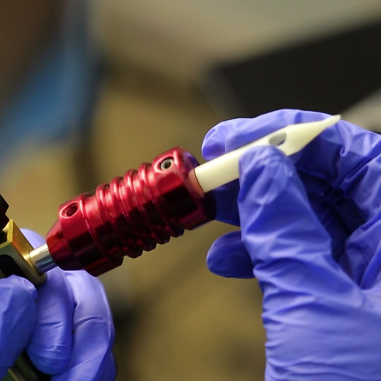 Pen machine for eyebrow make up