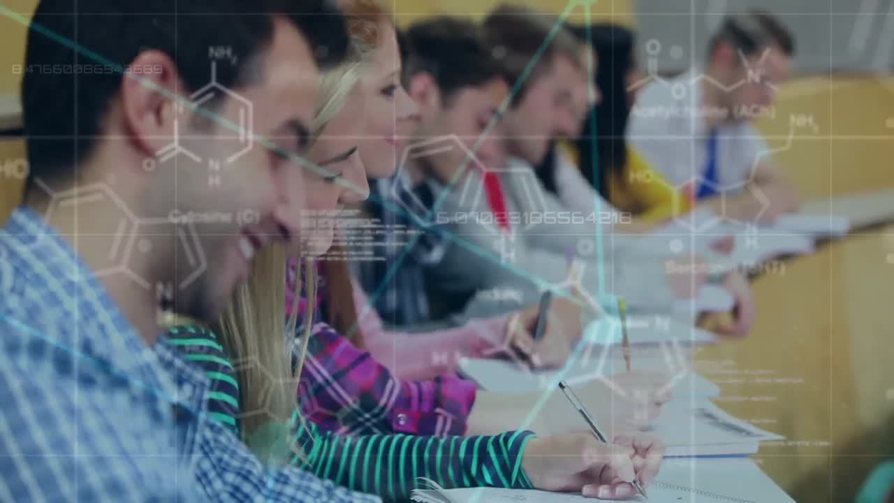 estudiantes universitarios que estudian