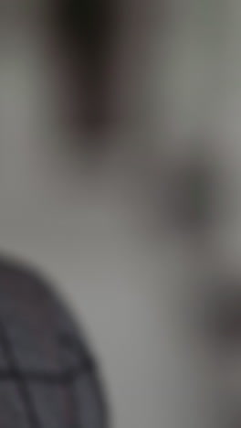 lady with manicure strokes shoulder of friend on blurred background closeup slow motion. happy couple of man and woman. careful relationships
