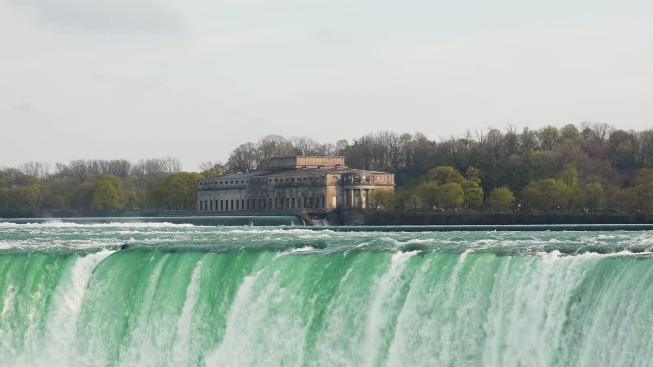 Close up Of the top on Niagara Falls
