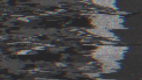 diseño único abstracto animación digital ruido de píxeles error de fallo daño de video