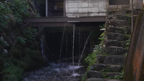 Backstreets-of-Gujo-Hachiman,-Gifu-Japan