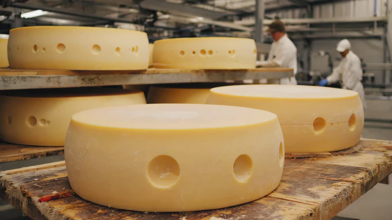 Produktion af Emmentalerost