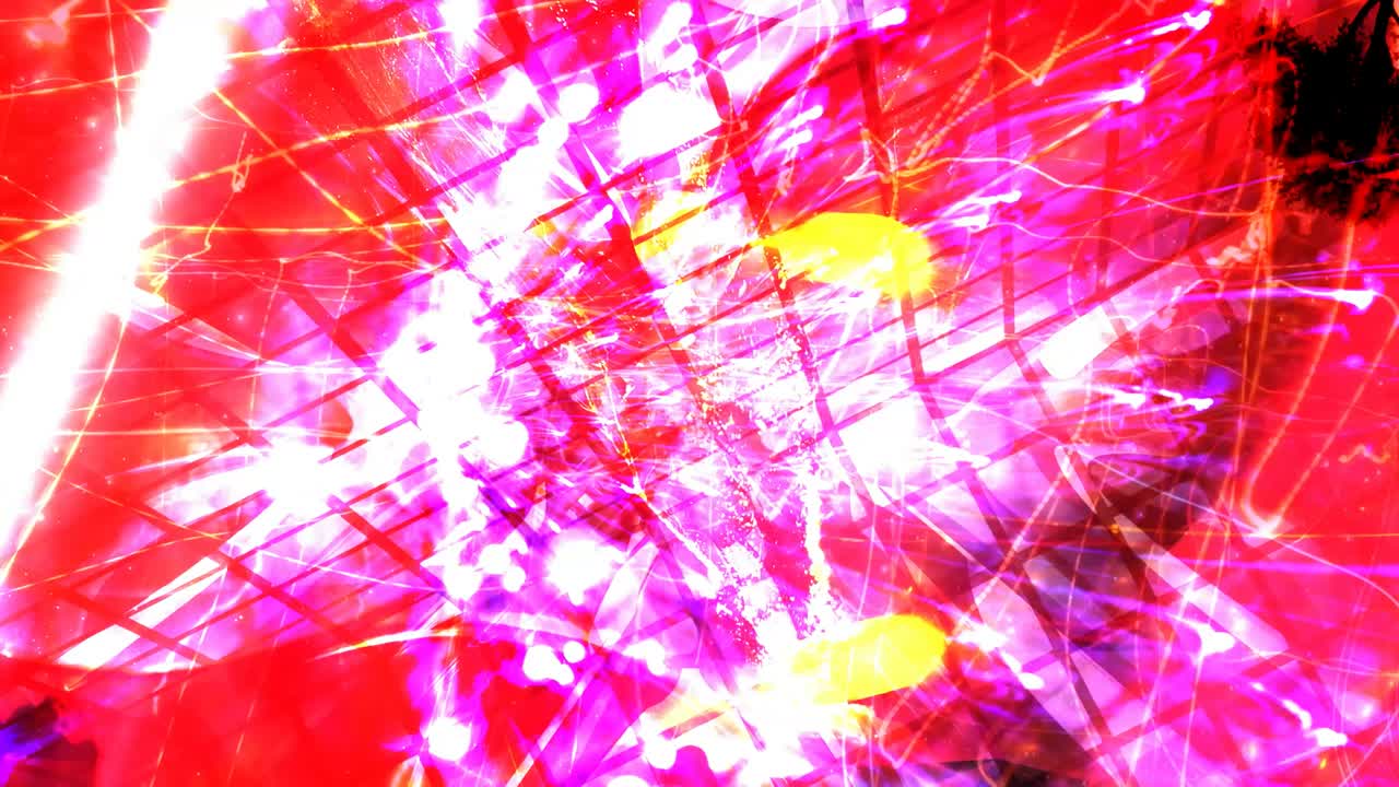 campo de energía rosa brillante que brilla con colores vívidos - animación de fondo de movimiento de bucle sin costuras de 4k