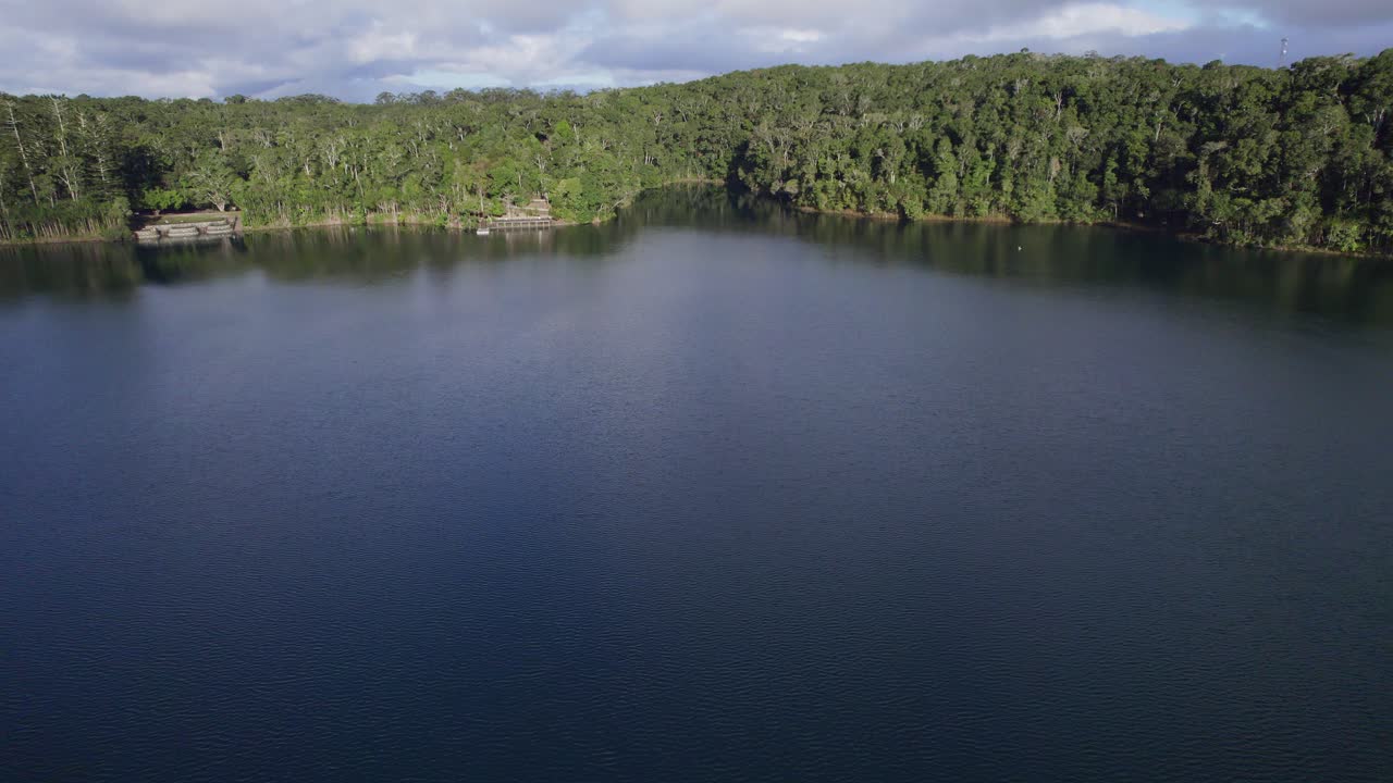 atherton tablelands, qld, australia - 공중 드론 샷