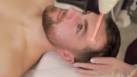 a man is getting a facial treatment at a spa 4k 2025 08 04 05 19 49 utc.mov | aesthetic, asian, bath, beautiful