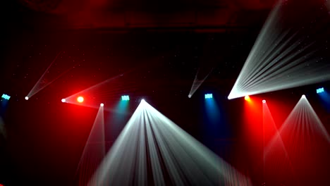 bucle de luces de fondo de puntos