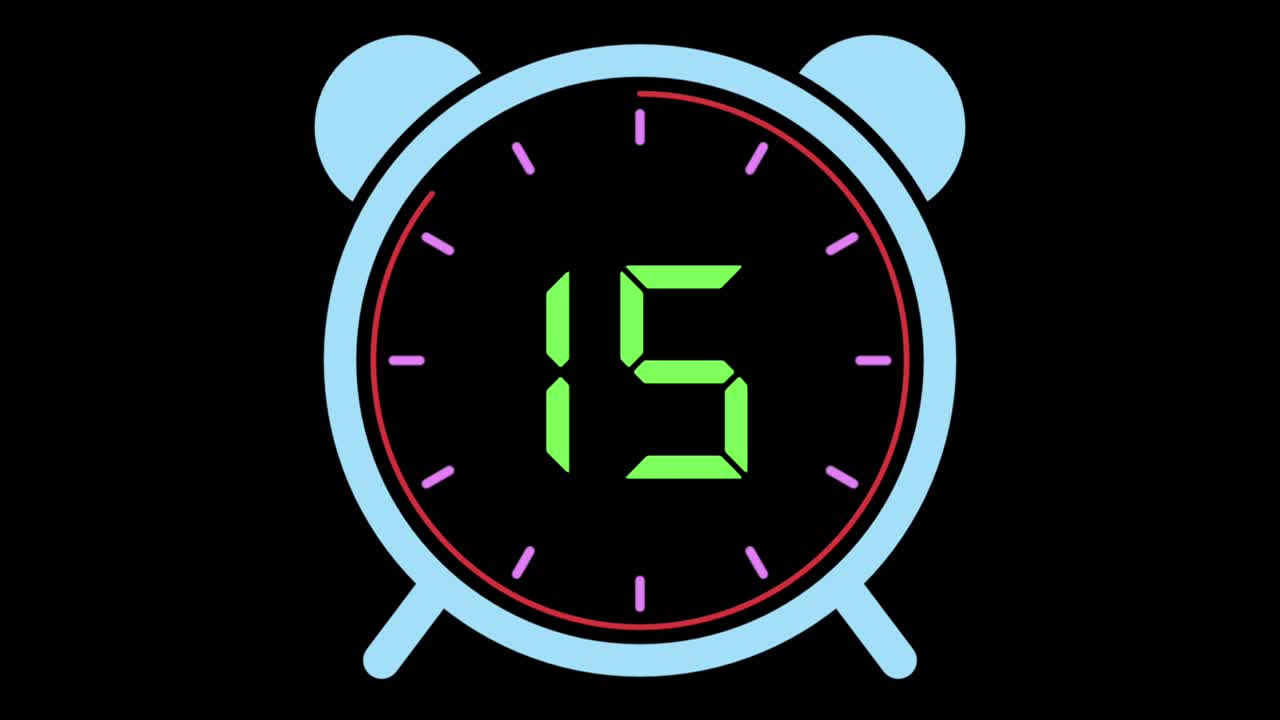 20 Second Countdown Alarm Clock