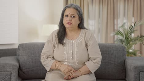 Angry-Indian-old-woman-looking-at-the-camera