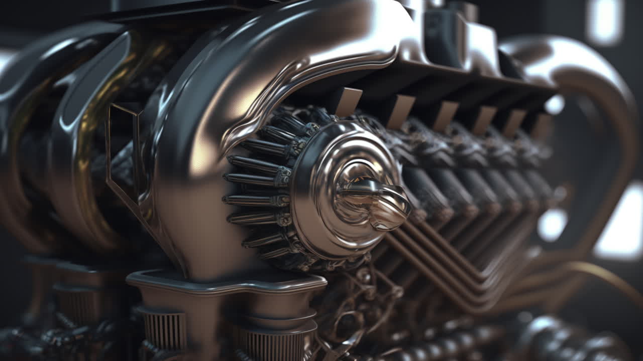 기계 엔진, 금속 기계 기계 엔진