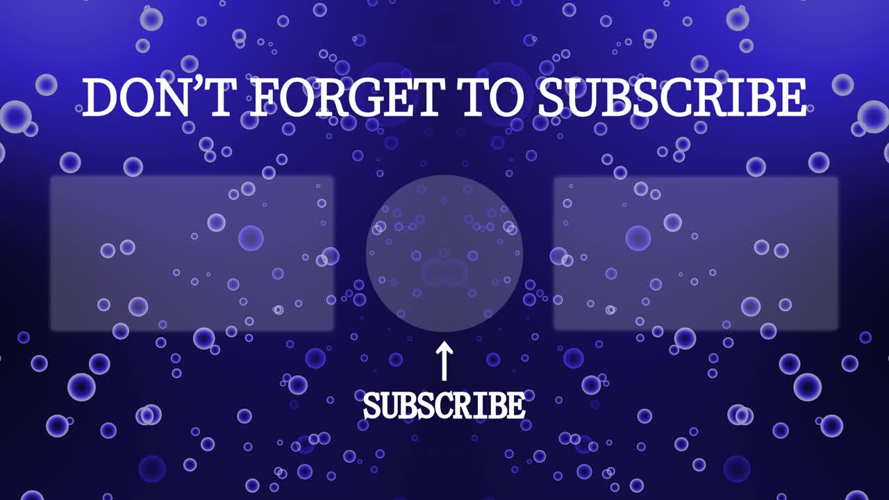 분류 거품 입자 끝 카드 모션 그래픽