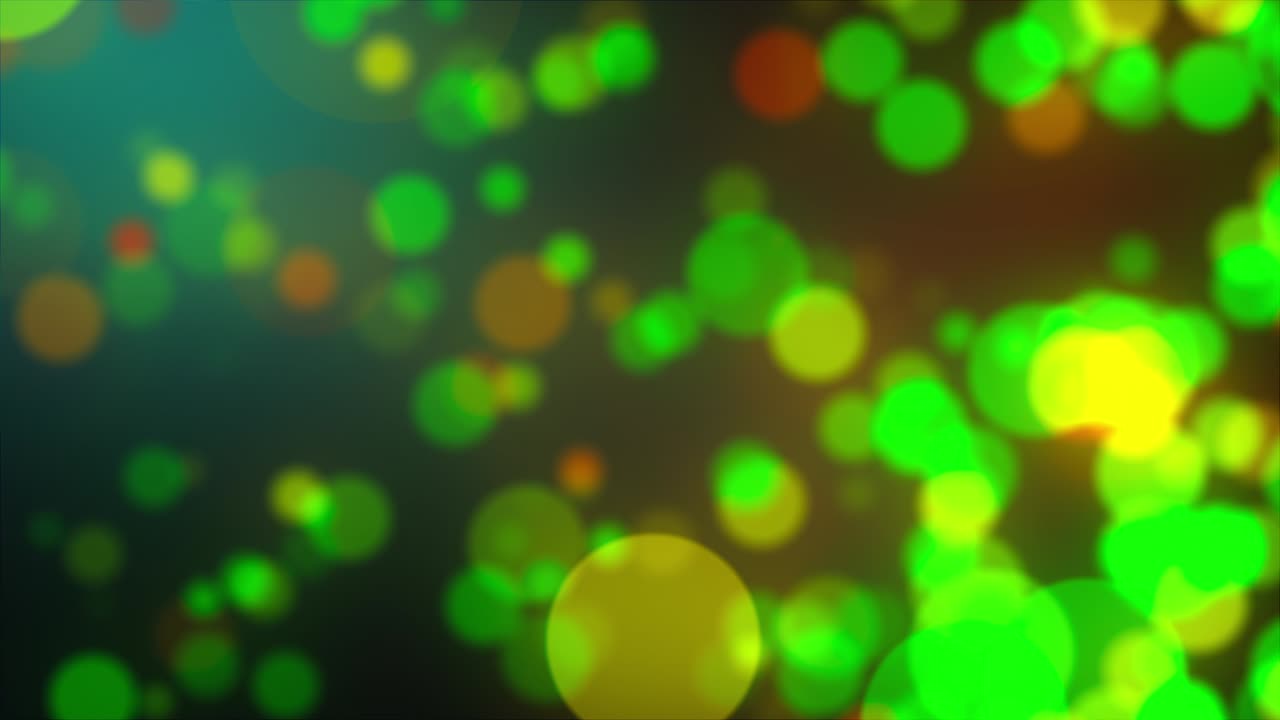 fondo abstracto con círculos transparentes de color bokeh. renderización 3d generada por computadora