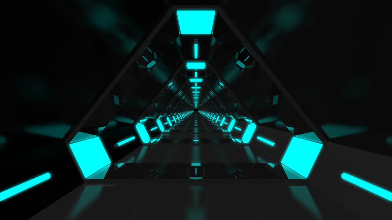 Abstract Background Loop Tunnel