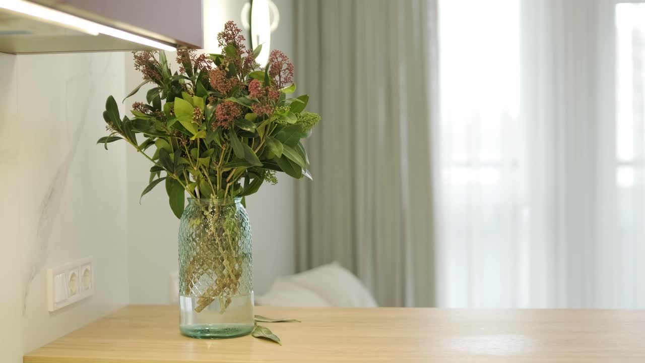 interior moderno y elegante del apartamento. diseño de interiores para el hogar. renovación de apartamentos nuevos