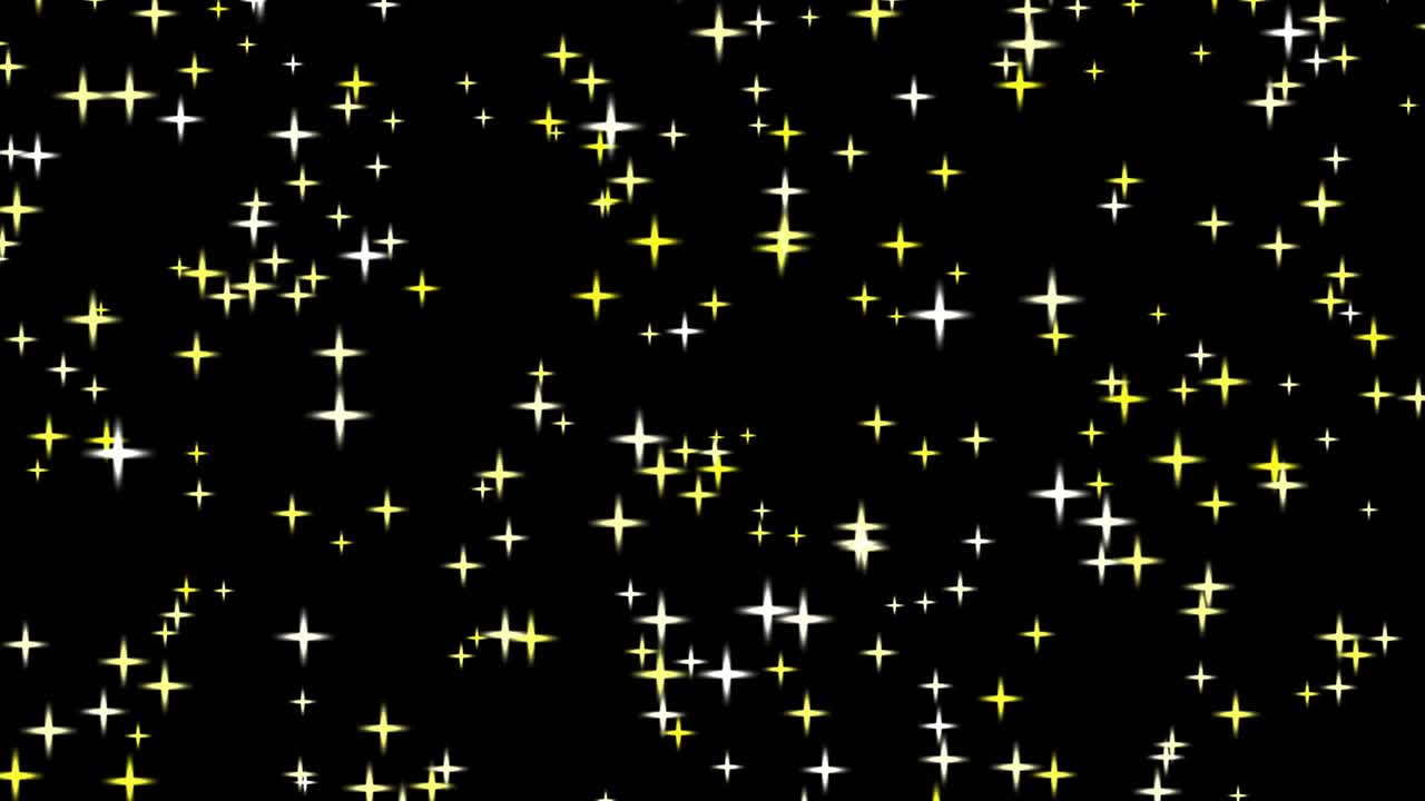 el fondo de la estrella dorada es un patrón de estrella dorada brillante. escenario nocturno estrellado.