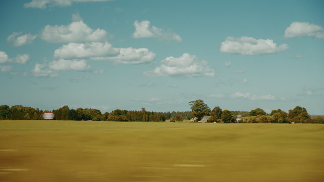 Rural Landscape on a Sunny Day