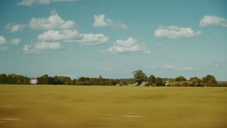rural landscape on a sunny day