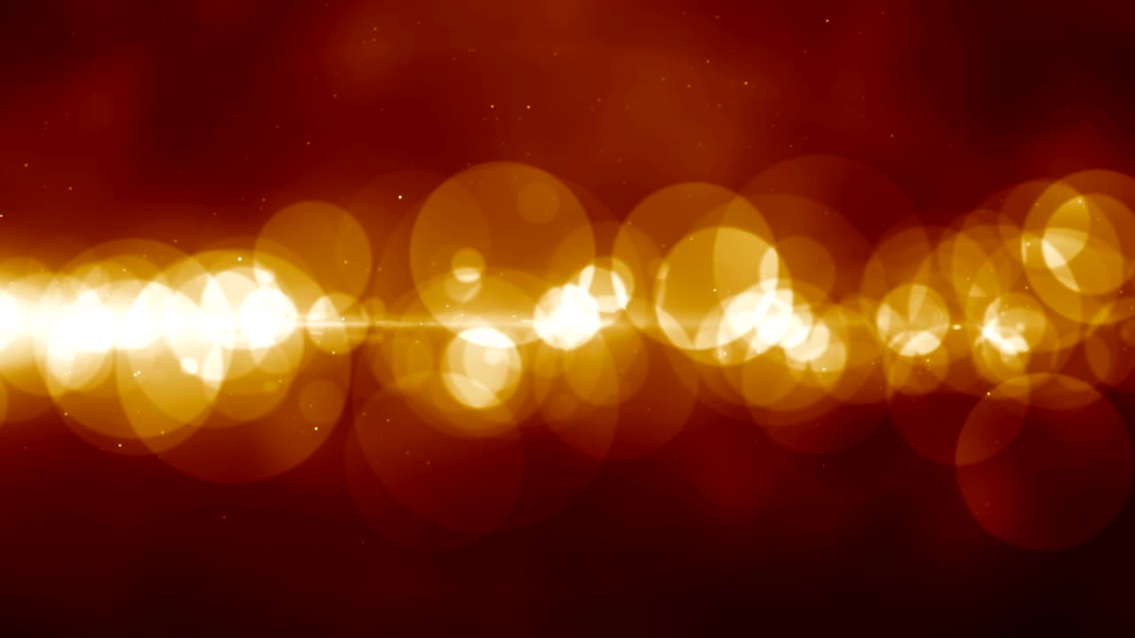 partículas de polvo abstracto luz bokeh títulos de movimiento bucle de fondo cinematográfico