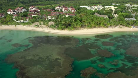Aerial-view-of-tropical-beach