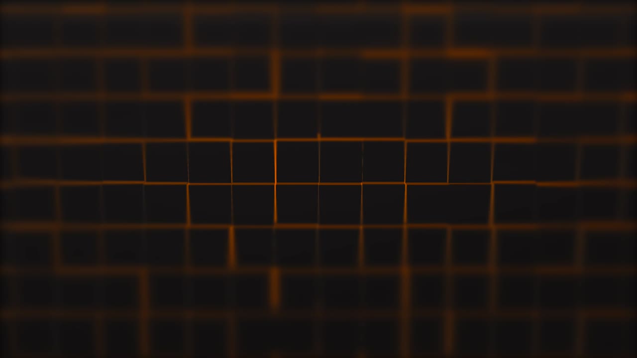 추상적인 배경과 움직이는 iridescent 네온 큐빅 벽, 조명.