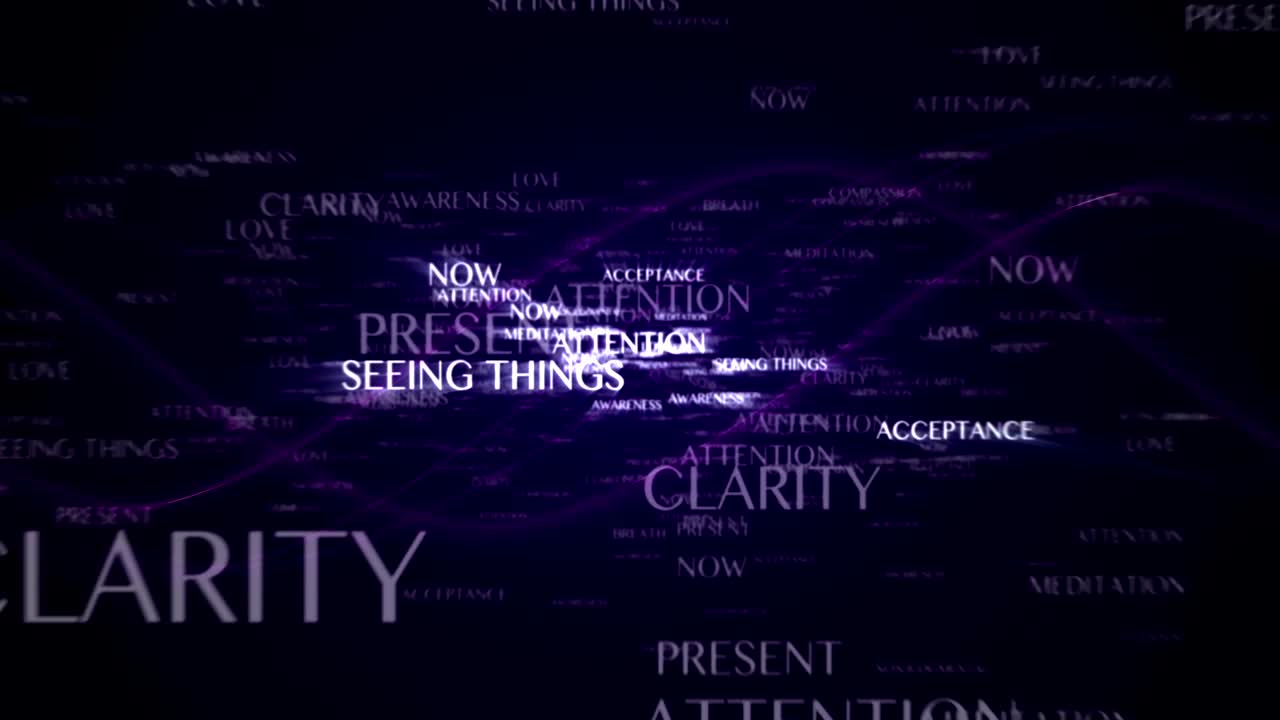 NOW Text Animation and Keywords, Background, Loop