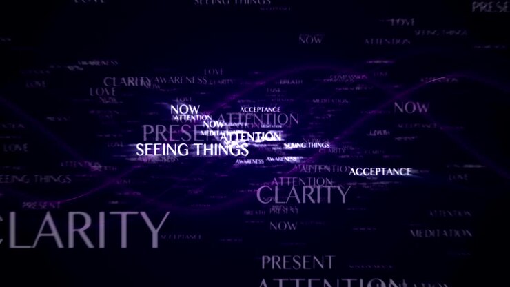 NOW Text Animation and Keywords, Background, Loop