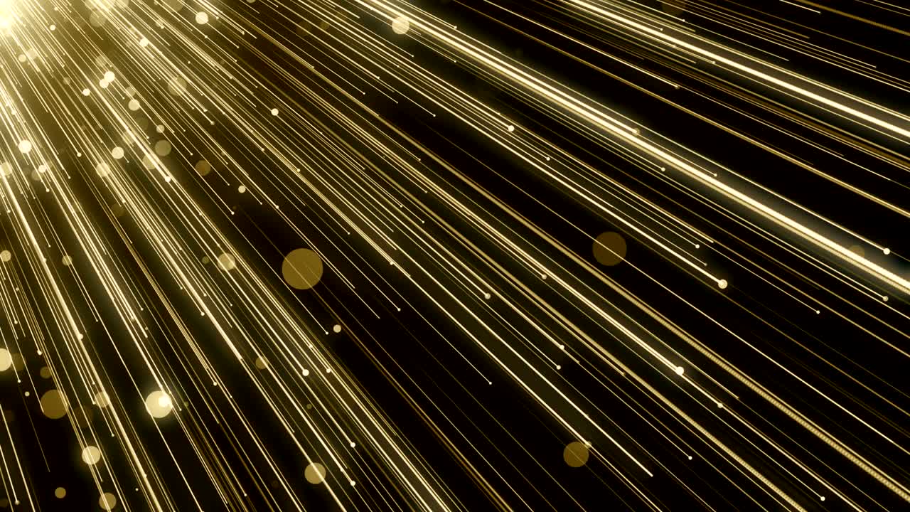 입자 금 반이는 보케상 먼지 추상적인 배경 루프