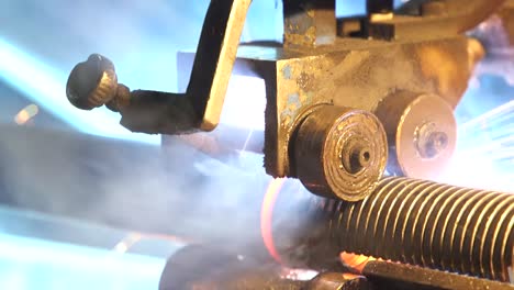 pipe factory iron welding