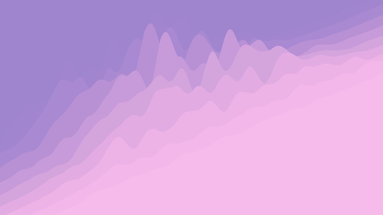 cg capas onduladas animadas de fondo. bucle de diseño de movimiento de gradiente azul. renderización 3d.