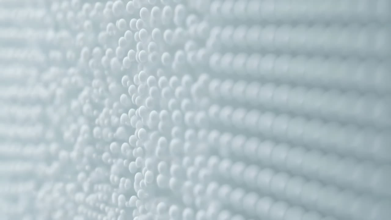 Abstract White Bumpy Texture