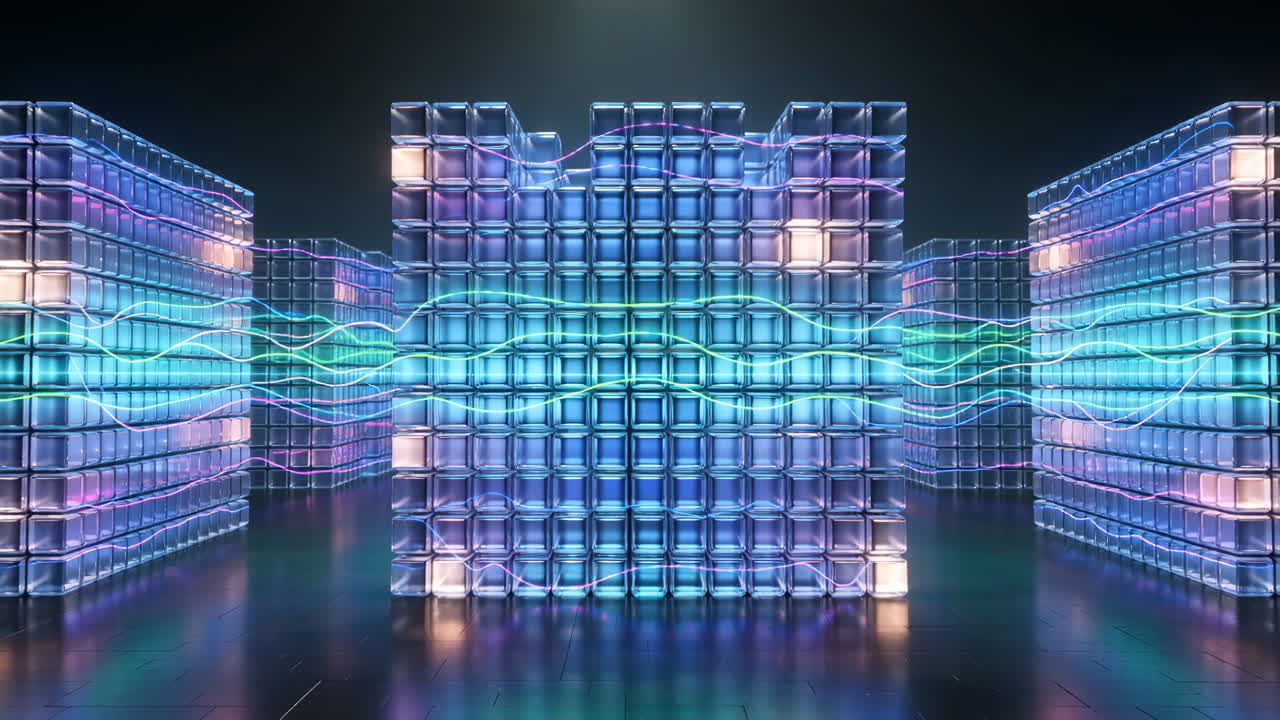 Abstract Technology Data Storage