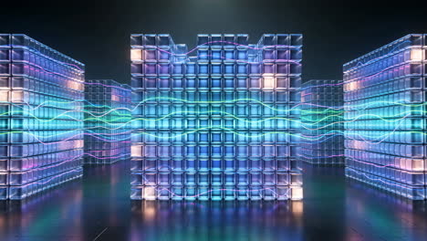 abstract technology data storage