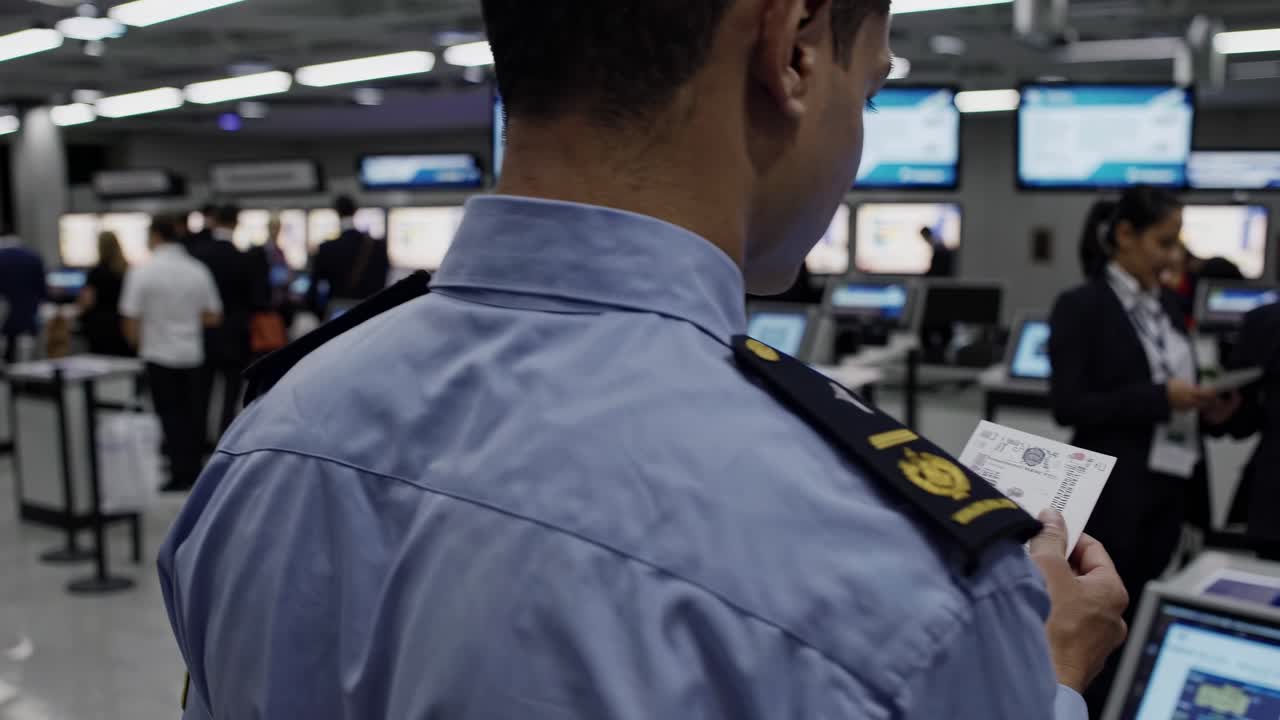 control de seguridad del aeropuerto