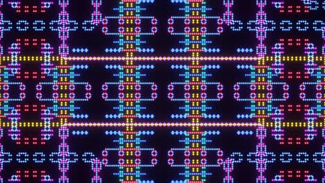 bucle de fondo de píxeles brillantes vj