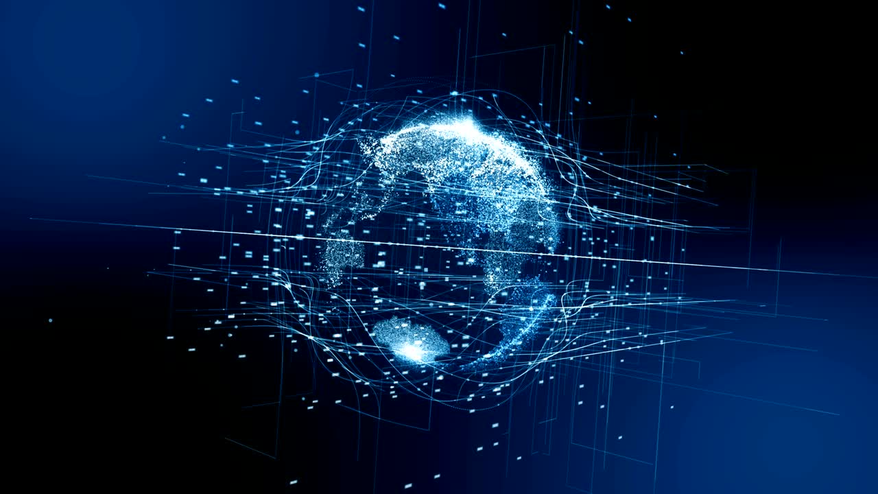 mundo digital, red mundial, conceptos de conexiones globales.