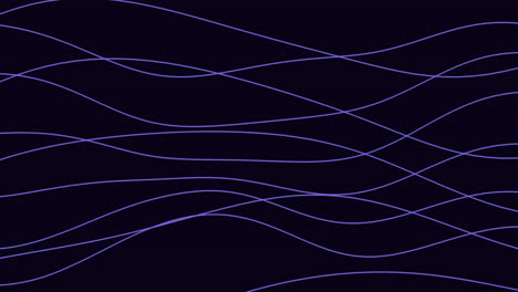 futuristic waves pattern with neon lines on black gradient 1