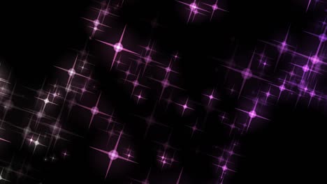 fondo de partículas de color rosa oscuro (con bucle)