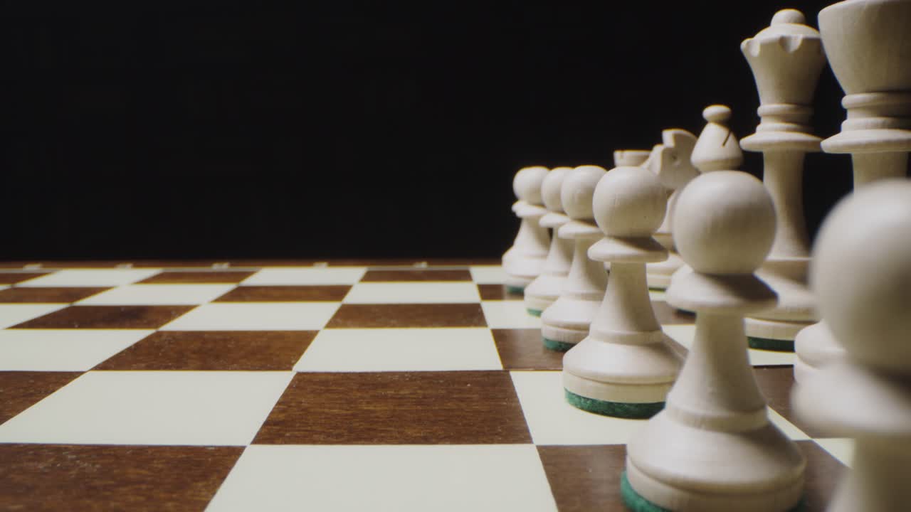 configuración del juego de ajedrez