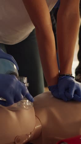 cpr training session