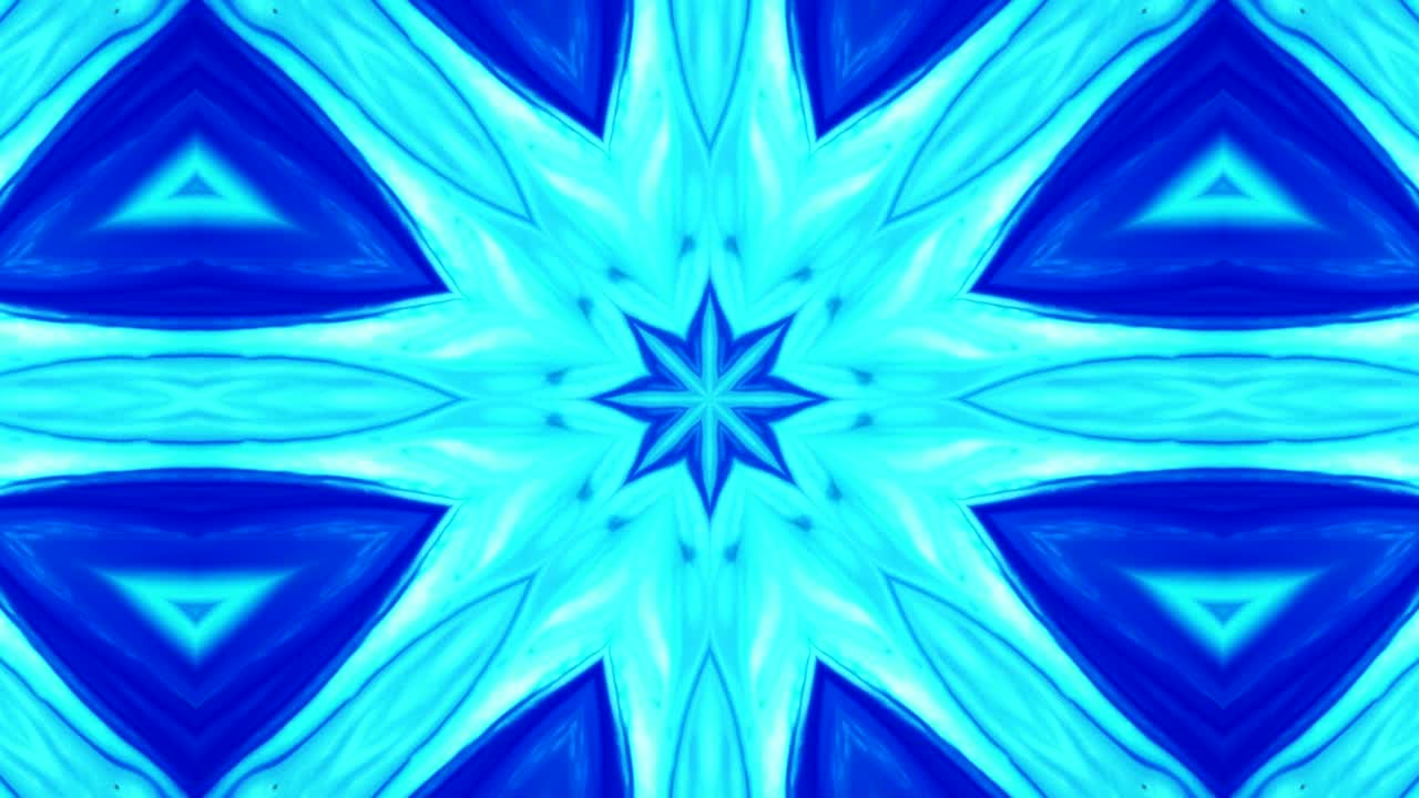 movimiento de fondo de caleidoscopio de explosión decorativa