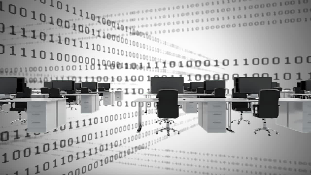 바이너리 코드를 가진 사무실