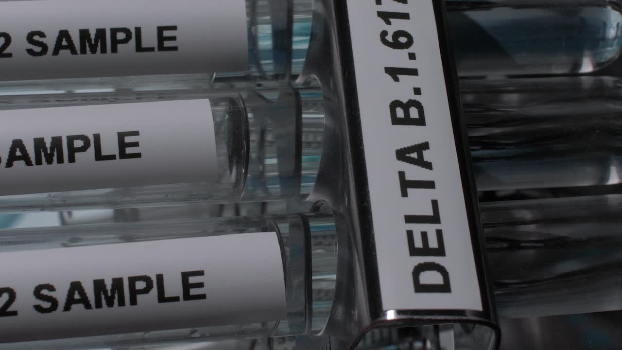 델타 b의 클로즈업