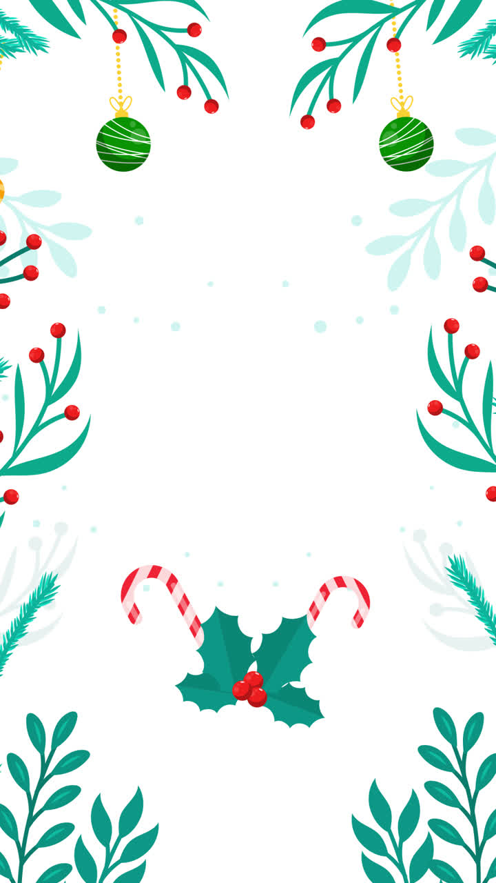 diseño de marco de navidad